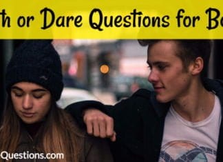 List of best truth or dare questions for boys