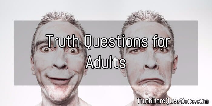 List of truth questions for adults